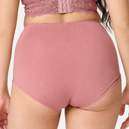 LingaDore Daily Basic old rose high waist brief