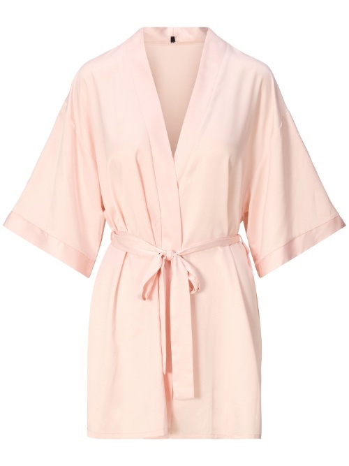 LingaDore Daily Basic light apricot kimono