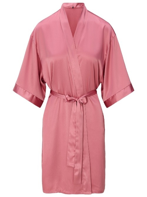 LingaDore Daily Basic dusty rose kimono