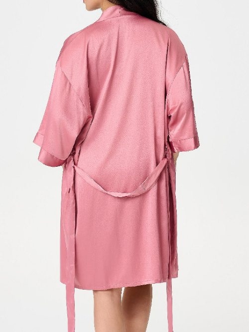LingaDore Daily Basic dusty rose kimono