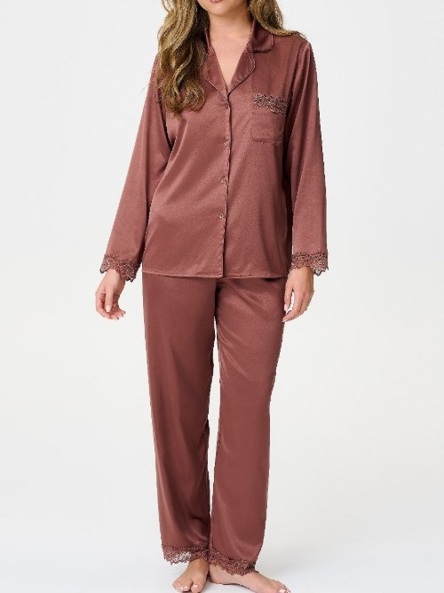 LingaDore Daily Basic cognac pajama
