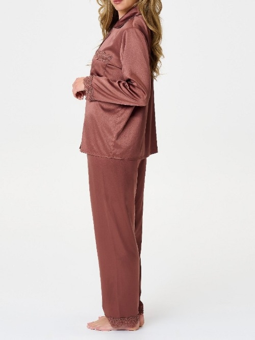 LingaDore Daily Basic cognac pajama
