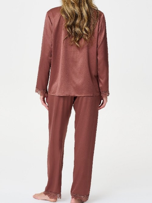 LingaDore Daily Basic cognac pajama