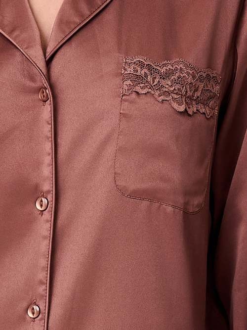 LingaDore Daily Basic cognac pajama