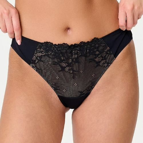 LingaDore Daily Basic black/powder thong