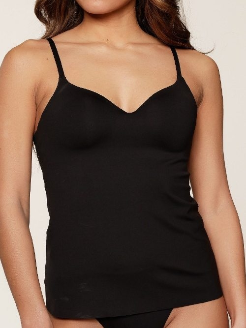 LingaDore Daily Basic black spaghetti top