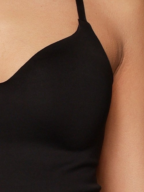 LingaDore Daily Basic black spaghetti top