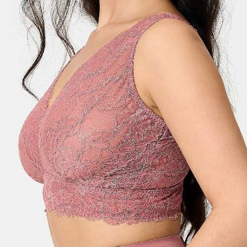 LingaDore Daily Basic old rose wireless bra