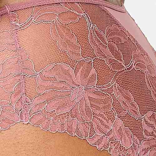 LingaDore Daily Basic old rose short