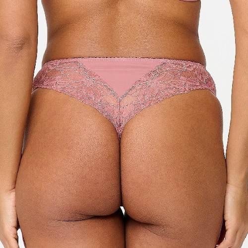 LingaDore Daily Basic old rose thong