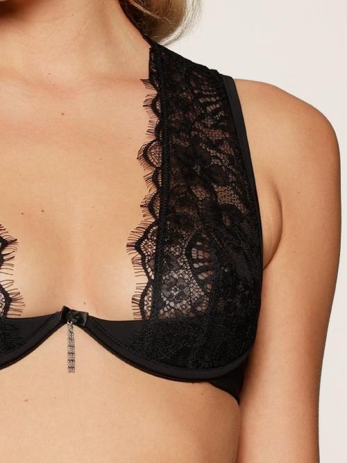 LingaDore Black Boudoir black set