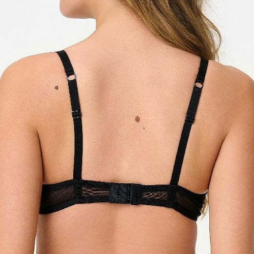 LingaDore Beauty in Black black push up bra