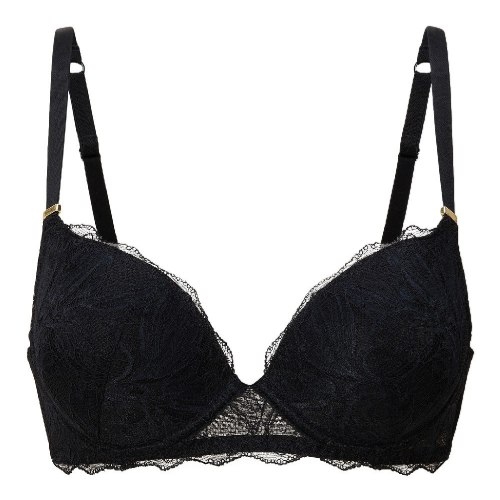 LingaDore Beauty in Black black push up bra