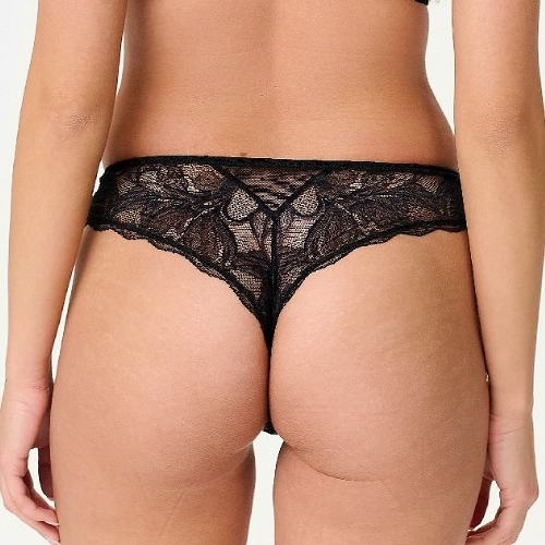 LingaDore Beauty in Black black thong