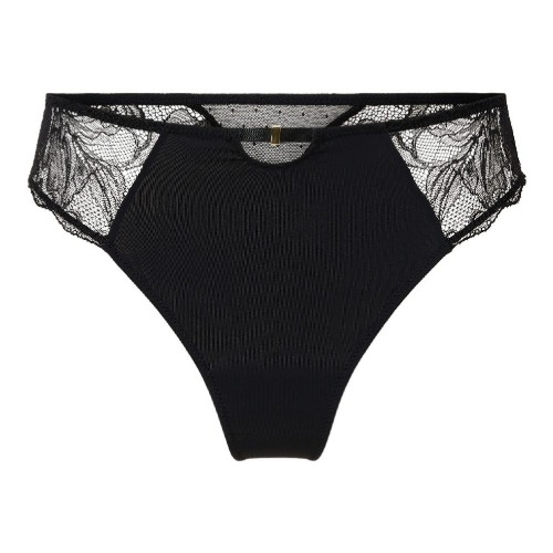 LingaDore Beauty in Black black thong