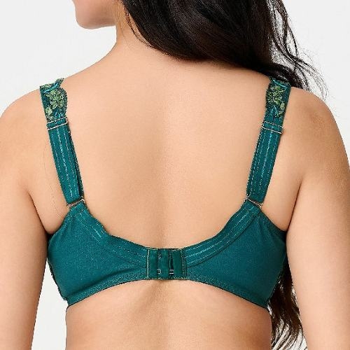 LingaDore Pine Green Lace pine green non-padded bra