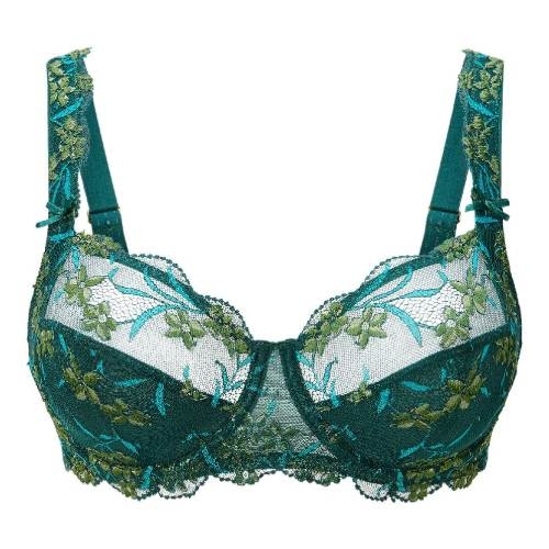 LingaDore Pine Green Lace pine green non-padded bra