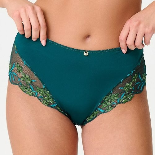 LingaDore Pine Green Lace pine green brief