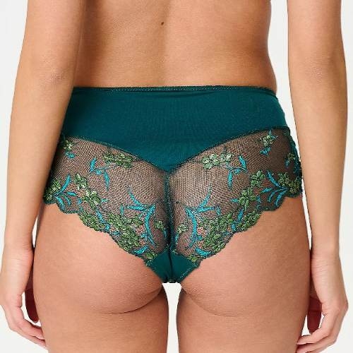 LingaDore Pine Green Lace pine green brief