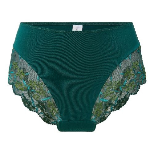 LingaDore Pine Green Lace pine green brief