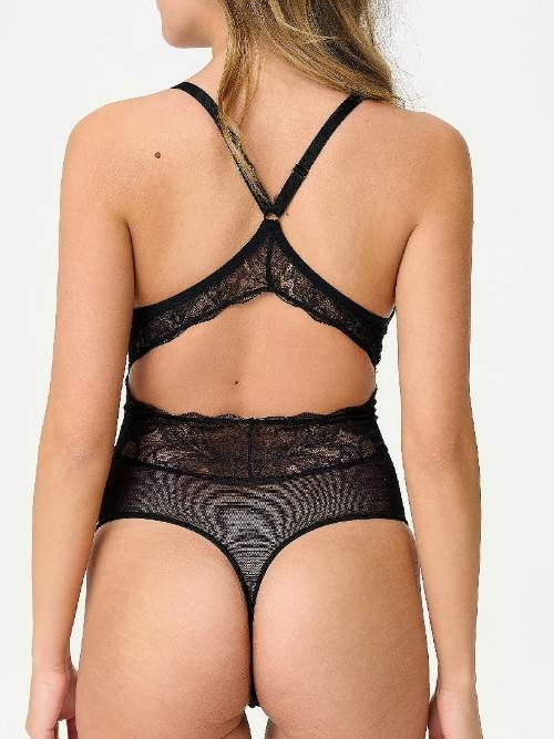 LingaDore INVISIBLE STRING pine green thong