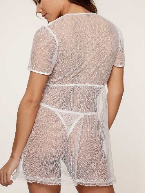 LingaDore Night 7809 off white nightdress