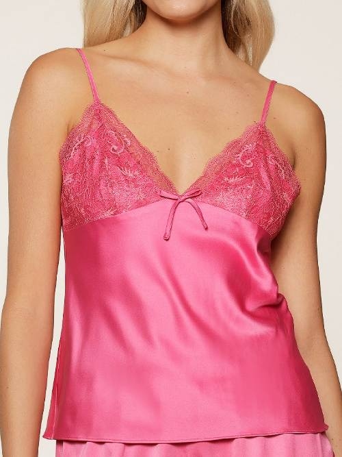 LingaDore Night 8006 pink spaghetti top