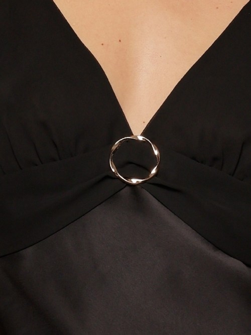 LingaDore Night 8008 black slipdress
