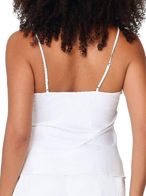 LingaDore Night 8301 ivory spaghetti top