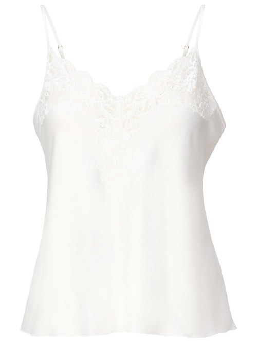 LingaDore Night 8301 ivory spaghetti top