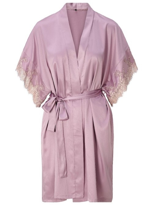 LingaDore Night 8302 taupe kimono