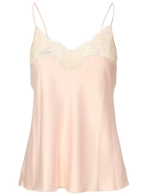LingaDore Night 8304 beige spaghetti top