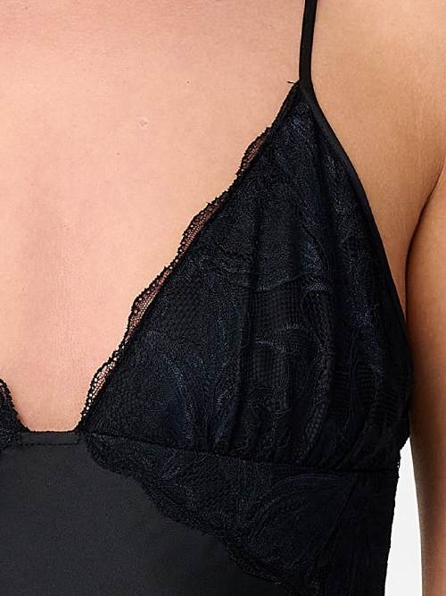 LingaDore Night 8501 black slipdress