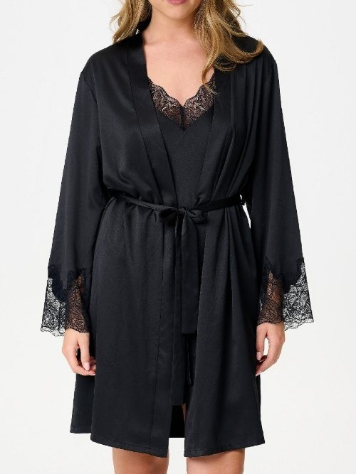 LingaDore Night 8501 black kimono