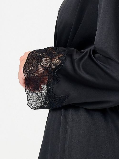 LingaDore Night 8501 black kimono