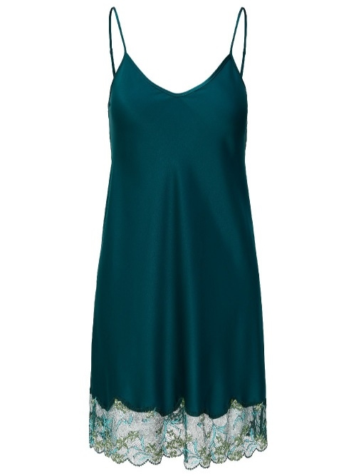 LingaDore Night 8502 pine green slipdress