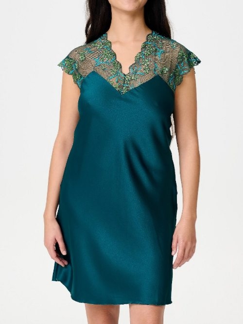 LingaDore Night 8502 pine green nightdress