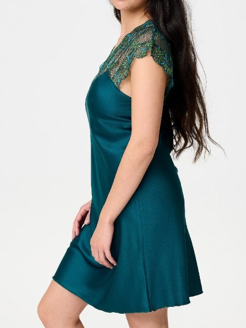 LingaDore Night 8502 pine green nightdress