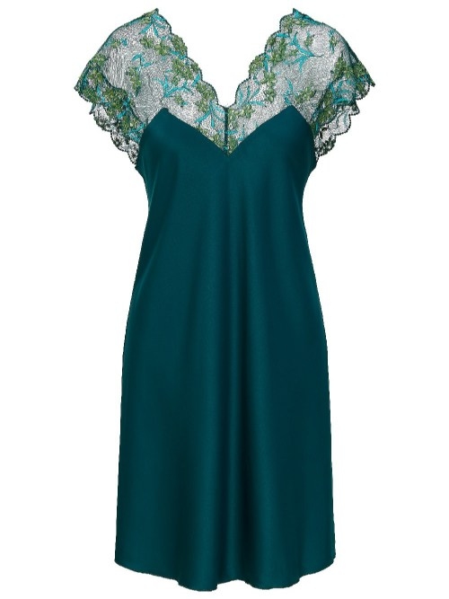 LingaDore Night 8502 pine green nightdress