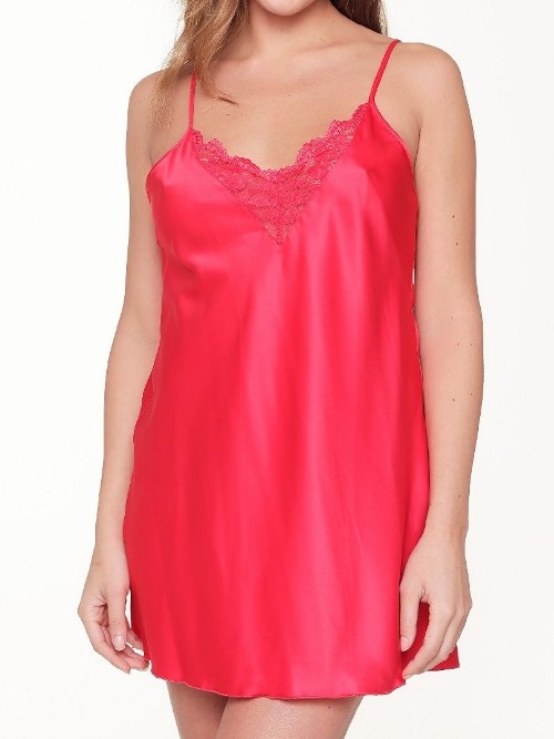 LingaDore Night 1446 red slipdress