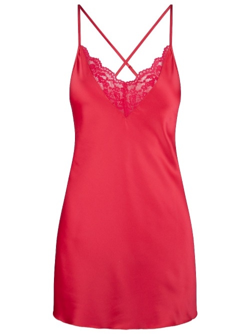 LingaDore Night 1446 red slipdress