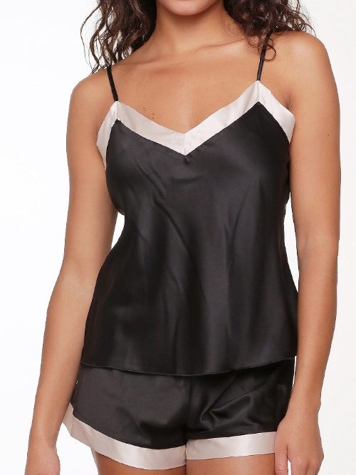 LingaDore Night 18370 black slipdress