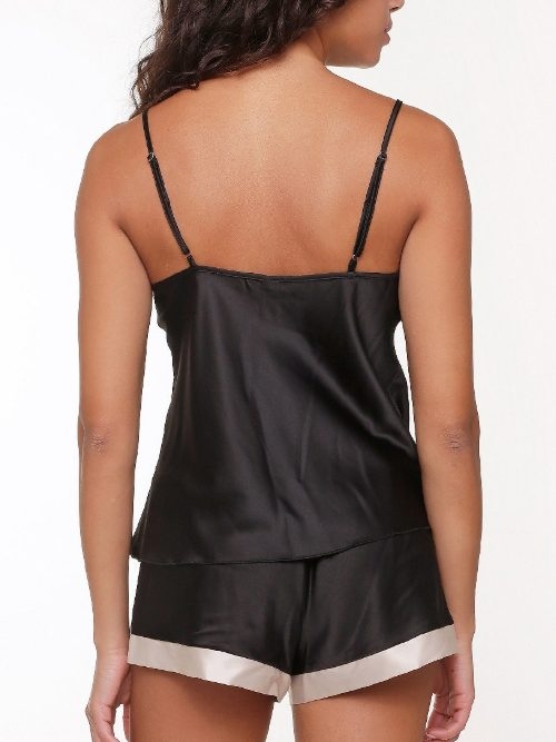 LingaDore Night 18370 black slipdress
