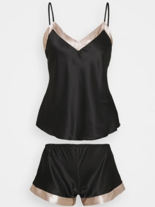 LingaDore Night 18370 black slipdress
