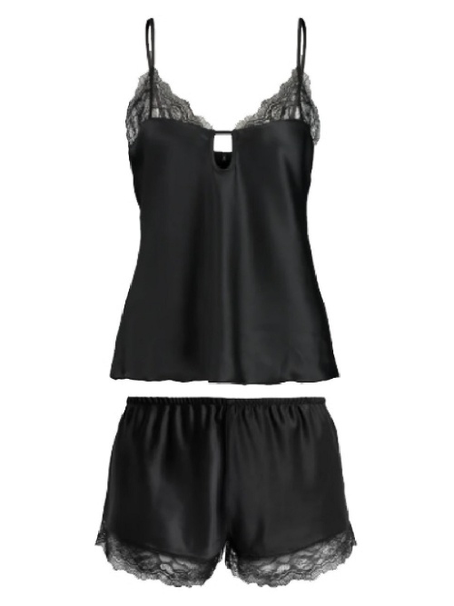LingaDore Night 18371 black shortama