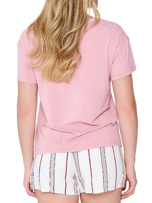 LingaDore Night 8418 pink/print shortama