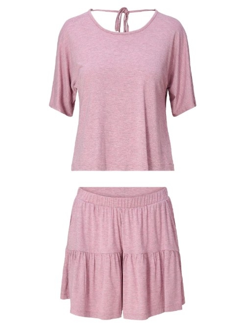 LingaDore Night 8405 pink shortama