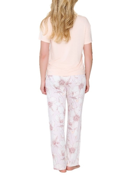 LingaDore Night 8407 apricot/print nightdress