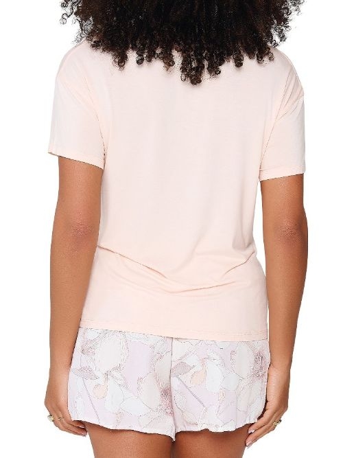 LingaDore Night 8408 apricot/print shortama