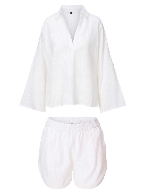 LingaDore Night 8409 white shortama
